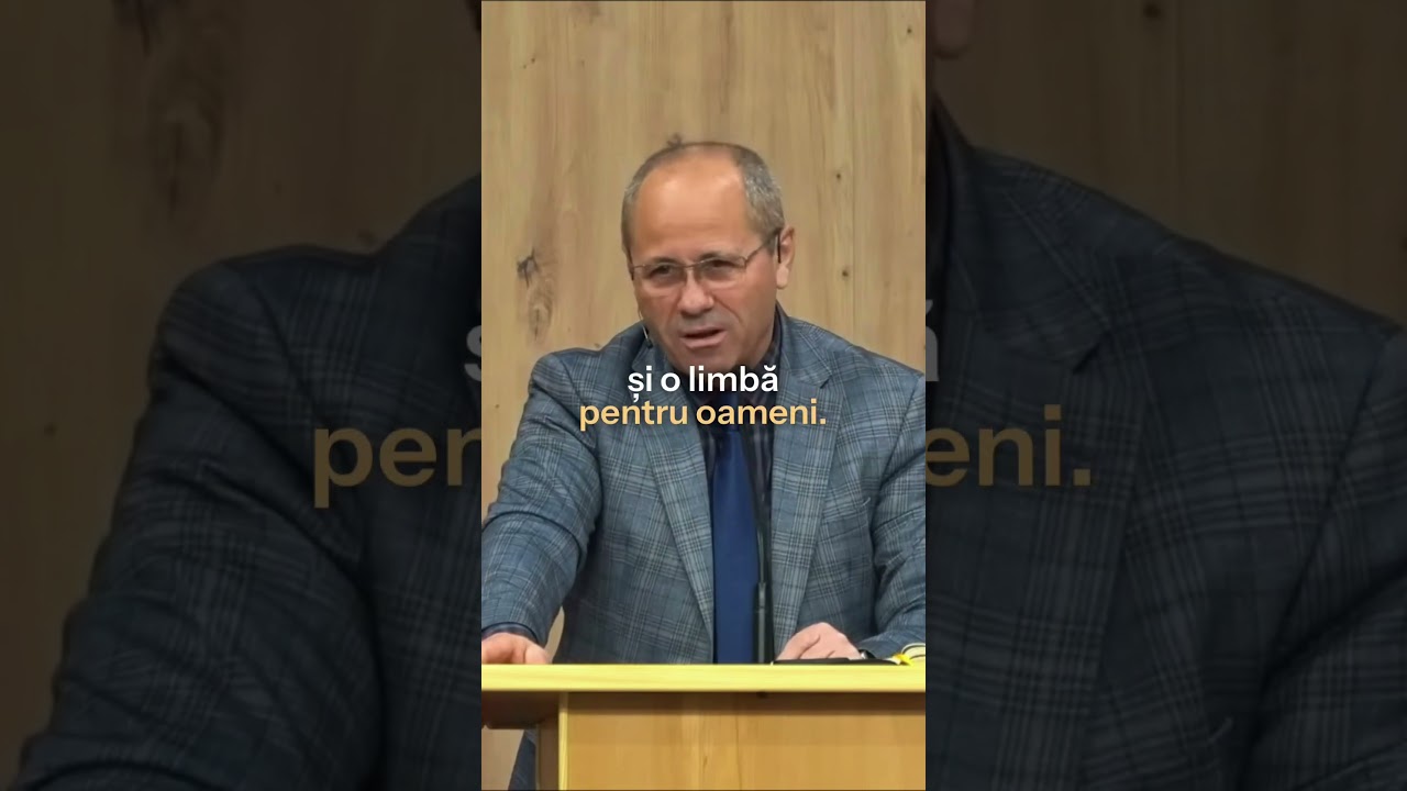 NU poți avea o limbă pentru Dumnezeu și alta pentru oameni! - Luigi Mițoi