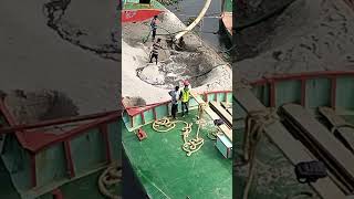 Sand extraction with dredger #shorts video