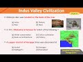 Civilisation de la valle de linduscivilisation harappennequestions gkhistoire indienne ancienneen anglais