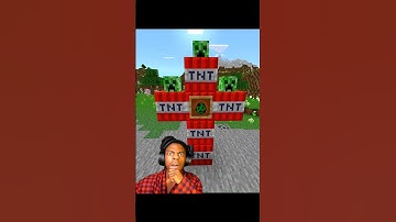 Spawning Creeper Titan in Minecraft 💀 | #minecraft #shorts #viral