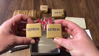 The 24 Hour Ration Pack  British WW2