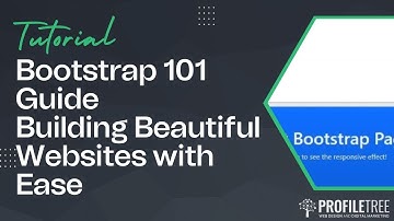 Bootstrap 101 Guide - Building Beautiful Websites with Ease | Web Development Tips.