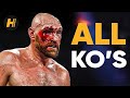 When Tyson Fury CRUSHED 25 Pro Boxers! All Knockouts Explained