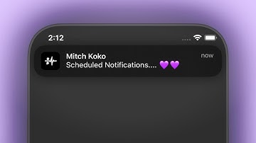 ⌚️📱 Scheduled Notifications • Flutter Tutorial