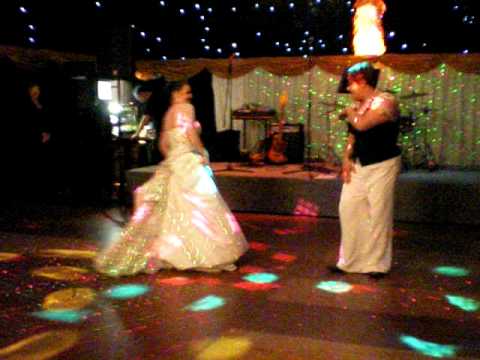 Wendy and Claires 1st Dance as Mrs & Mrs Atherton