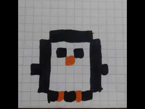 Desene In Pătrăţele Pinguin Youtube