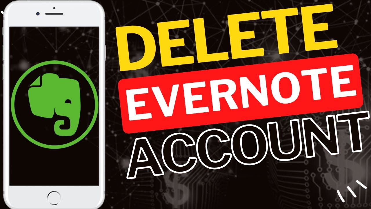 Как удалить аккаунт Evernote на телефоне