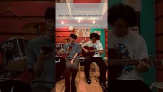 Charlie Puth - Left And Right(FROGs acoustic cover) #shorts