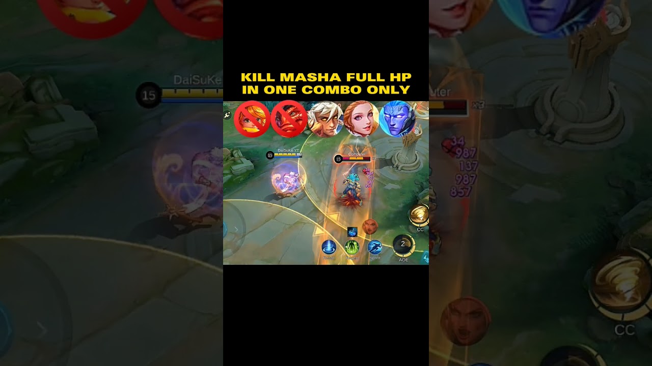 MAGE CAN KILL MASHA FULL HP 
