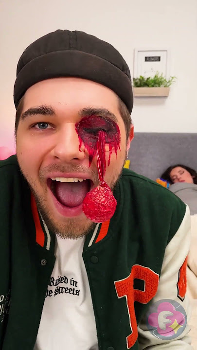 Missing Eyeball Prank 👁️😱 #prank #funny #scary