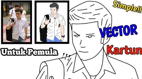 Cara Membuat VECTOR KARTUN Simple Keren Untuk Pemula Di Android