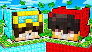 Nico vs Cash MILLIONAIRE House Battle in Minecraft!