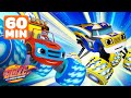 Superhero Blaze Rescues &amp; Missions! w/ Darington! | 60 Minutes | Blaze and the Monster Machines