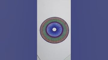 Amazing Design😮 #spirograph #shorts #tiktok #asmr #viral #satisfying #art #pattern #skills