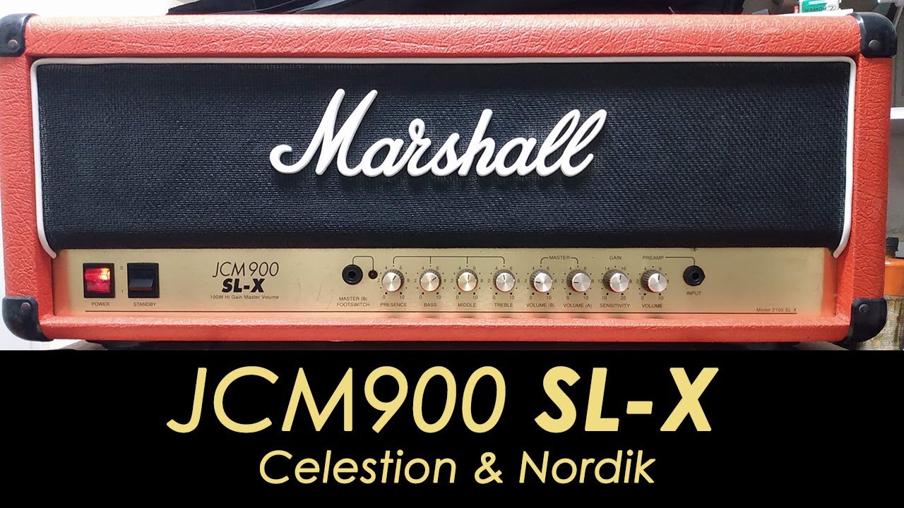 Marshall JCM900 SLX - Review (Celestion & Nordik)
