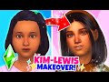 i gave the Kim-Lewis family the ULTIMATE makeover 💅