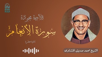 سورة الأنعام بصوت الشيخ #محمد_صديق_المنشاوي