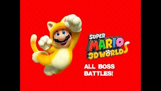 Super Mario 3D World (Switch) All Boss Battles & Ending