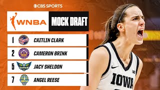 FINAL 2024 WNBA Mock Draft: Caitlin Clark SLAM DUNK No. 1 to Fever | CBS Sports