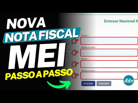 NOTA FISCAL MEI MUDOU! COMO SE CADASTRAR NO SISTEMA E EMITIR A NOVA NFS-e (PASSO A PASSO)