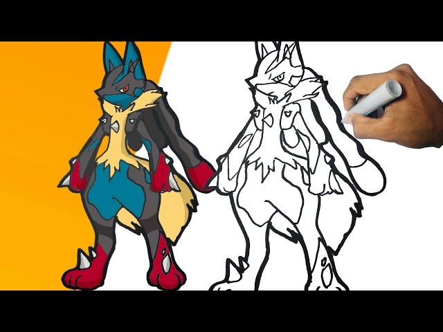 Como dibujar a Mega Lucario (Pokemon) Paso a paso | how to draw Mega Lucario step by step - YouTube como-dibujar-a-mega-lucario-pokemon-paso-a-paso-how-to-draw-mega-lucario-step-by-step-youtube