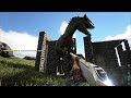 ARK: Survival Evolved- как приручить(приручение) Аллозавр и микрораптор(Allosaurus, Microraptor)