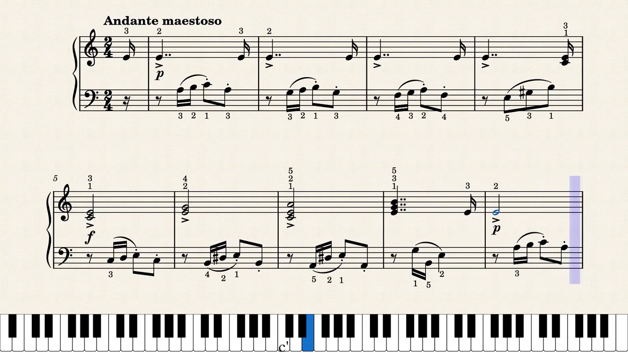 Petite pièce n°5 (op.6 n°9) - Goedicke