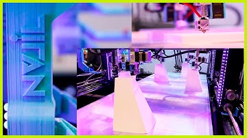 Five-Headed Monster 3D Printer - Titan Robotics | CES 2017