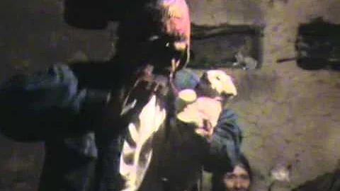 hugo peralta canta con su arpita y su animador Ana...
