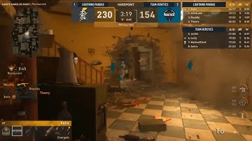 HERETICS VS LIGHTNING PANDAS