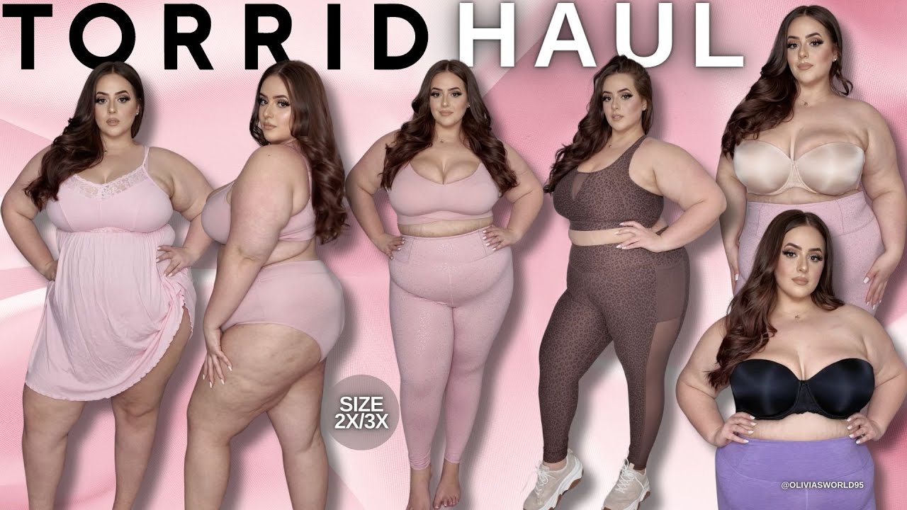 I spent over $600 at Torrid bras + bralettes + active sets + spanx + more!  *plus size try on haul* 