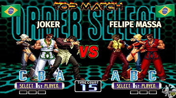 JOKER vs Felipe Massa TOP MATCH FT10 KOF 2002
