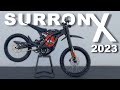 New 2023 surron x electric dirt bike  official unboxing test  review