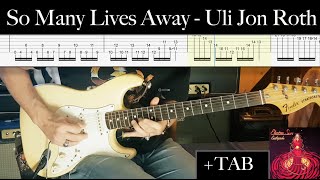 Still So Many Lives Away - Uli Jon Roth - Cover + TAB