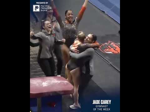 Oregon State's Jade Carey wins back-to-back Pac-12 Gymnast of the Week honors