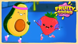 Fruity Toons - 21 серия нового доброго детского мультика 2020 -  КТО КАК ЗДОРОВАЕТСЯ ИЗ ФРУКТОВ.