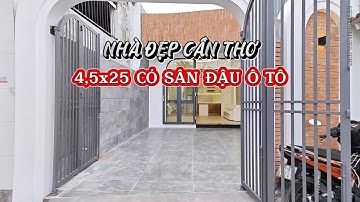 Nhà Bán Trệt 4,5x25 Hiện Đại Đường Trần Nam Phú - Thành Phố Cần Thơ | Minh Tấn - Nhà Đẹp Cần Thơ