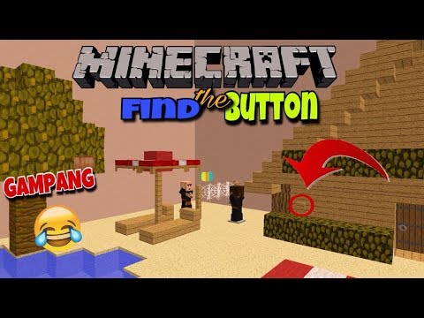 NYARI BUTTON TERGAMPANG ๐ - MINECRAFT FIND THE BUTTON INDONESIA