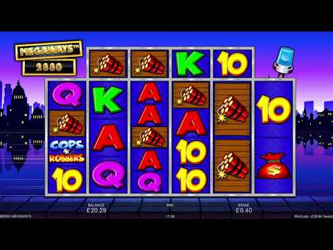 🚨COPS N ROBBERS MEGAWAYS🚨Free Spins & Base Game Session🚨For ...