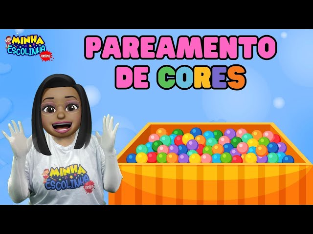 Pareamento de Cores G2 - Educação Infantil - Videos Educativos - Atividades para Crianças