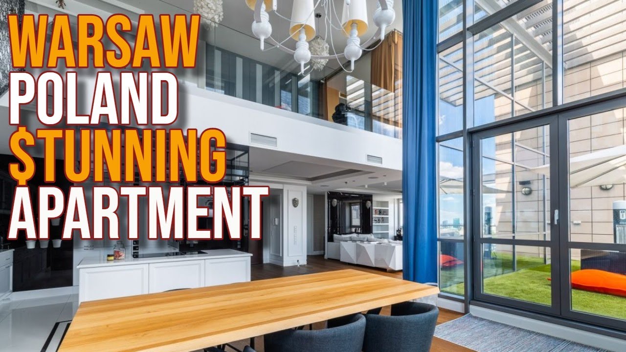 Inside $1.6 million Penthouse in Warsaw Poland - YouTube