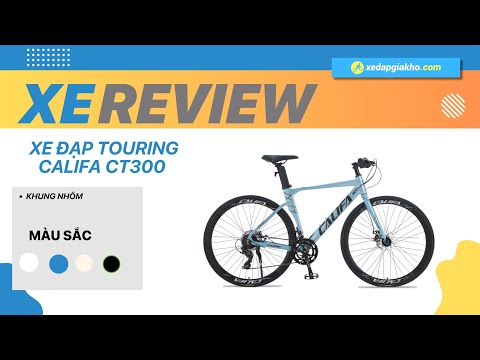Video Xe Đạp Touring Califa CT300 – Khung nhôm, Shimano