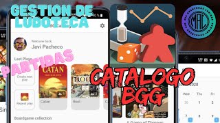 CATALOGO BGG LA APP PERFECTA Y GRATUITA PARA JUEGOS DE MESA  - PARTIDAS Y LUDOTECA screenshot 3