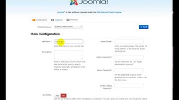 Joomla! 3+ version installing problem solving