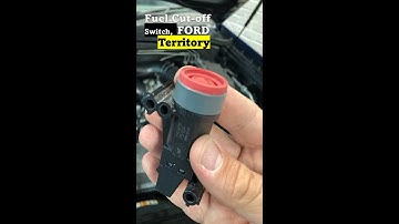 Fuel Cut-off Switch (Inertia Switch) location & Reset - Ford Territory