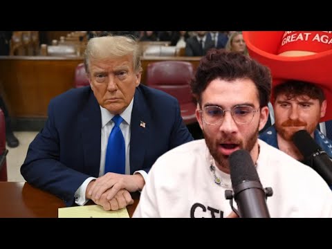 Thumbnail for Day 1 of Trump's Trial Was INSANE | Hasanabi reacts ft LolOverruled