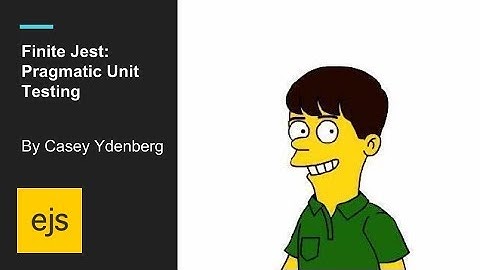 Infinte Jest: Pragmatic Unit Testing with Casey Ydenberg