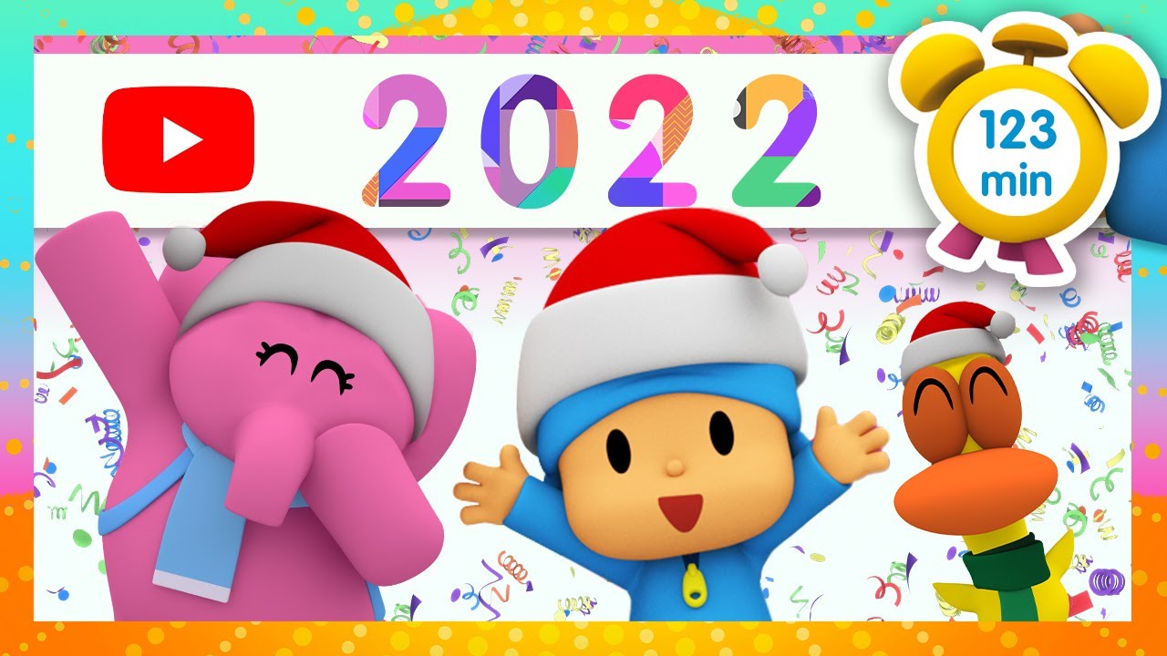 ???? POCOYÓ en ESPAÑOL - ¡Feliz Año Nuevo 2022! [123 min] | CARICATURAS y  DIBUJOS ANIMADOS para niños - YouTube