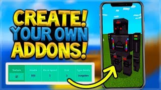 HOW TO MAKE YOUR OWN ADDONS FOR MINECRAFT POCKET EDITION BEDROCK (The Fun Way!) screenshot 5