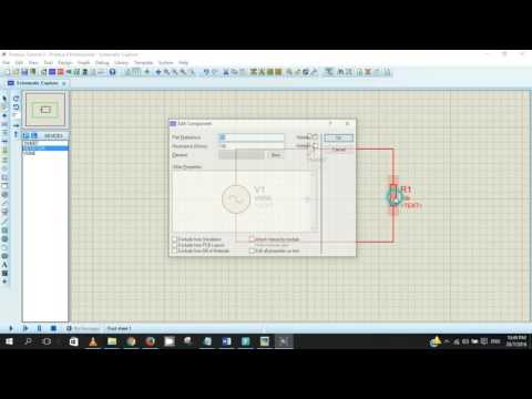 PROTEUS TUTORIAL #3: HALF WAVE RECTIFIER